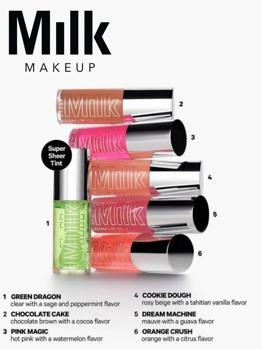 Milk Makeup Kush Lip Oil - Cookie Dough - Hydrating And Lip Pumping - New